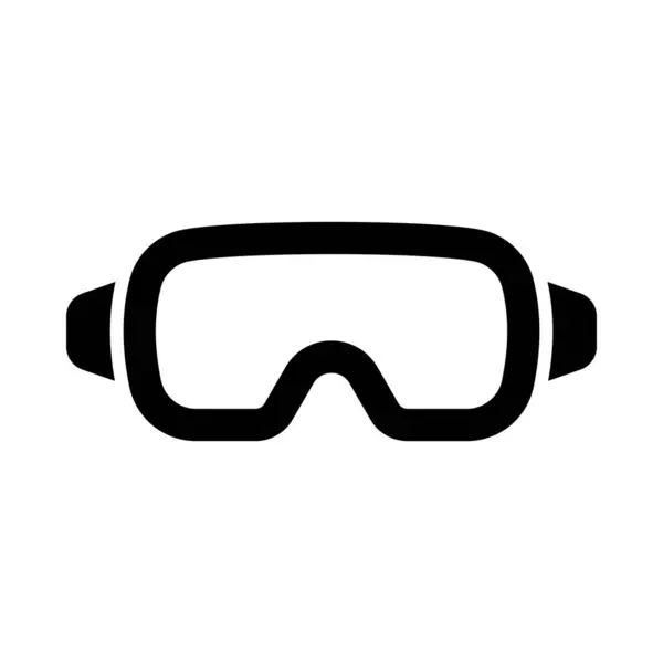 Glasögon Vector Glyph Ikon För Personligt Och Kommersiellt Bruk — Stock vektor