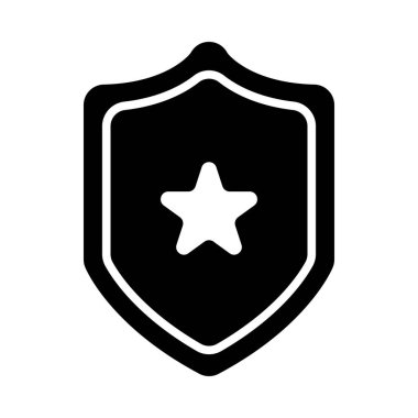 Kişisel ve ticari kullanım için Kalkan Vektörü Kabartma Simgesi