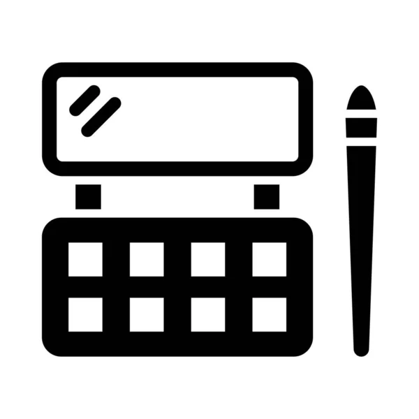Kit Maquillaje Vector Glyph Icon Para Uso Personal Comercial — Vector de stock