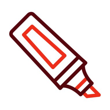 Kişisel ve Ticari Kullanım İçin İki Renk Simgesi Vurgula