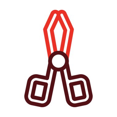 Kişisel ve Ticari Kullanım İçin İki Renk Simgesi İşaretler