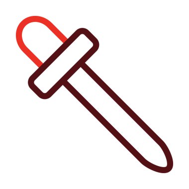 Kişisel ve Ticari Kullanım İçin Düşüren Kabartma İki Renk Simgesi