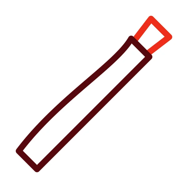 Miswak Glyph Two Color Icon Für Den Persönlichen Und Kommerziellen — Stockvektor