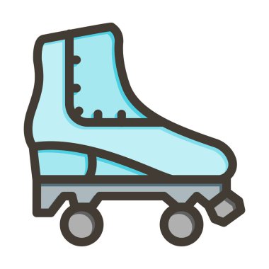 Paten Kalın Çizgisinde Kişisel ve Ticari Kullanım İçin Renkler Dolduruldu