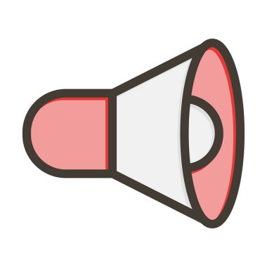 Hoparlör Kalın Çizgisi Kişisel ve Ticari Kullanım İçin Renklerle Dolu