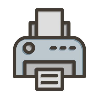 Yazıcı Kalın Çizgisi Kişisel ve Ticari Kullanım İçin Renklerle Dolu