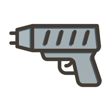 Şok tabancası kalınlığı Kişisel ve ticari kullanım için renklerle doluydu