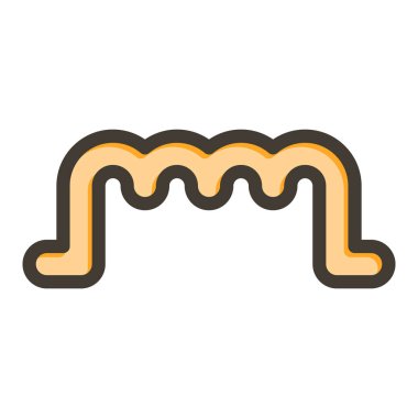 İndüktör Kalın Çizgisi Kişisel ve Ticari Kullanım İçin Renklerle Doluydu