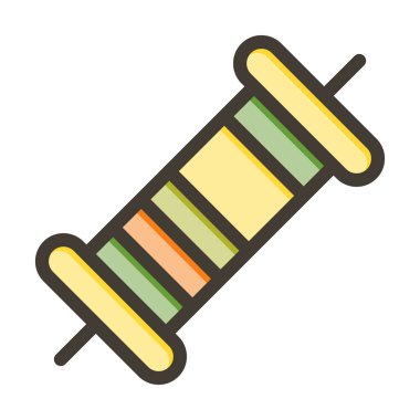 Direniş Kalın Çizgisi Kişisel ve Ticari Kullanım İçin Renkler Doldurdu