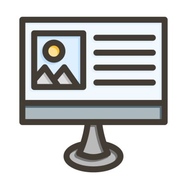 Kişisel ve Ticari Kullanım İçin Renklerle Dolu Günlük Kalın Çizgisi