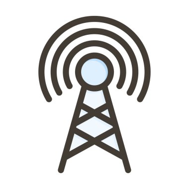 Yayın Kalın Çizgisi Kişisel ve Ticari Kullanım İçin Renklerle Dolu