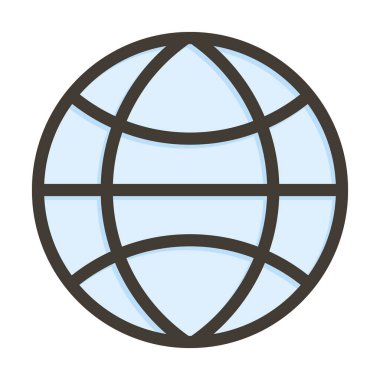 Kişisel ve Ticari Kullanım İçin Genel Kalın Çizgi Renkleri Dolduruldu