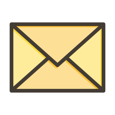 Posta Kalın Çizgisi Kişisel ve Ticari Kullanım İçin Renklerle Dolu