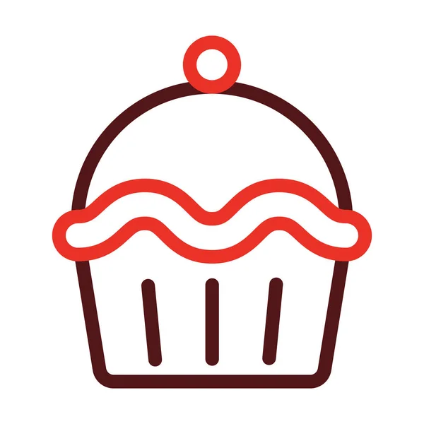 个人及商业用途的糕点系列双色图标 — 图库矢量图片