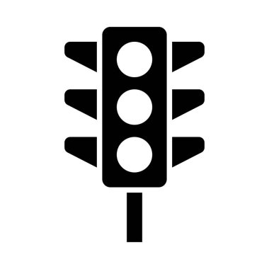 Kişisel ve ticari kullanım için Trafik Denetim Vektörü Kabartma Simgesi