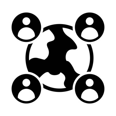 Kişisel ve Ticari Kullanım için Bağlı Vektör Kabartma Simgesi