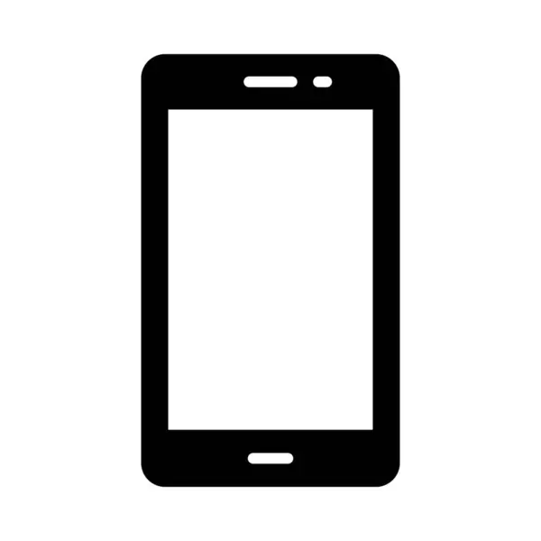 Έξυπνο Τηλέφωνο Διάνυσμα Glyph Εικονίδιο Για Προσωπική Και Εμπορική Χρήση — Διανυσματικό Αρχείο