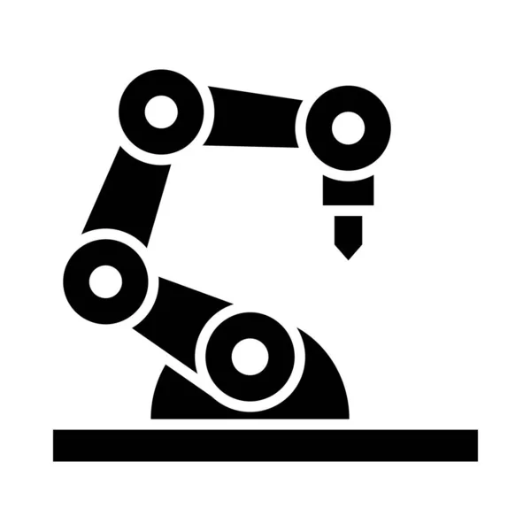 Εικονίδιο Διάνυσμα Ρομποτικού Βραχίονα Για Προσωπική Και Εμπορική Χρήση — Διανυσματικό Αρχείο