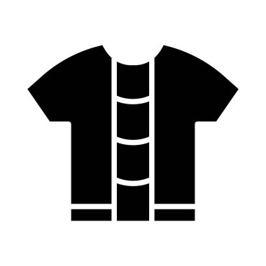 Kişisel ve ticari kullanım için T-Shirt Vektörü Glyph Simgesi