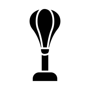 Kişisel ve ticari kullanım için Yumruklama Topu Vektörü Kabartma Simgesi