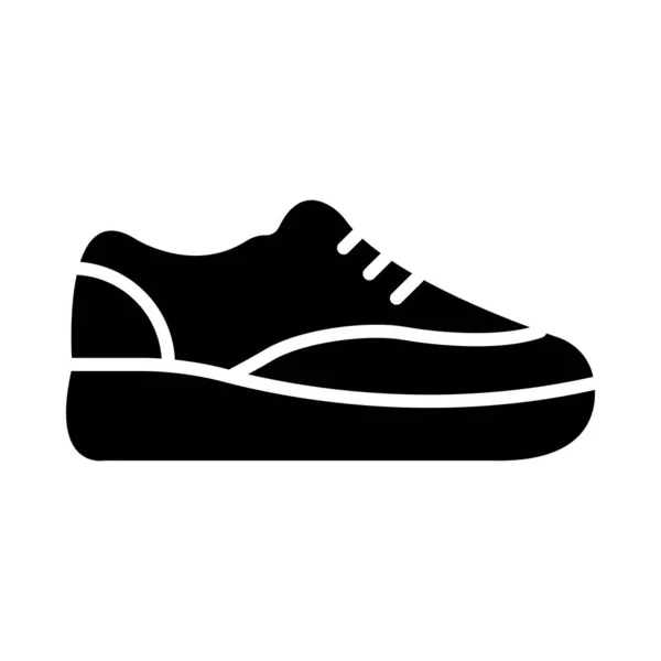 Icône Vectorielle Glyphe Chaussures Gymnase Pour Usage Personnel Commercial — Image vectorielle
