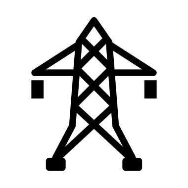 Kişisel ve Ticari Kullanım için Kule Vektörü Kabartma Simgesi