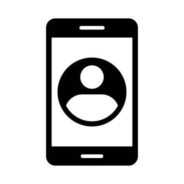 Kişisel ve Ticari Kullanım İçin Akıllı Telefon Desteği Vektör Kabartma Simgesi