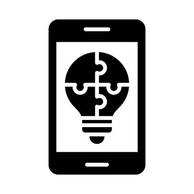 Kişisel ve Ticari Kullanım İçin Çözüm Vektörü Kabartma Simgesi