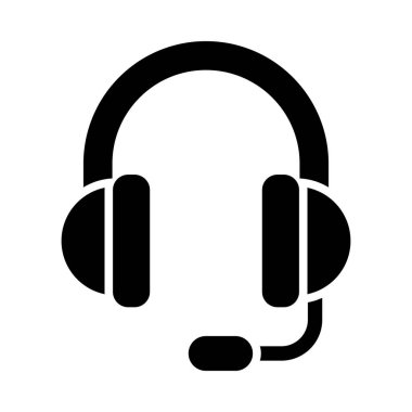 Kişisel ve Ticari Kullanım İçin Müşteri Hizmetleri Vektörü Glyph Simgesi