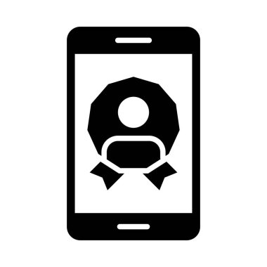 Kişisel ve Ticari Kullanım İçin Üyelik Vektörü Glyph Simgesi