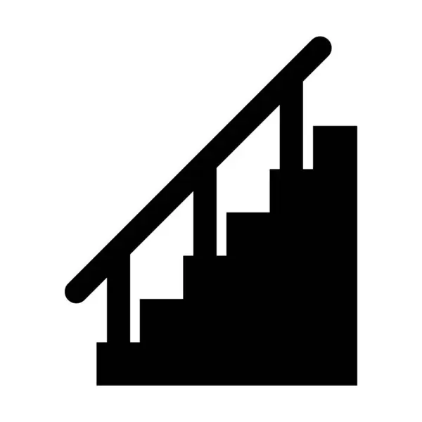 个人及商业用途的楼梯矢量图标 — 图库矢量图片