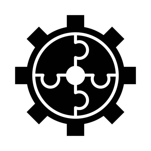 Значок Вектора Головоломок Личного Коммерческого Использования — стоковый вектор