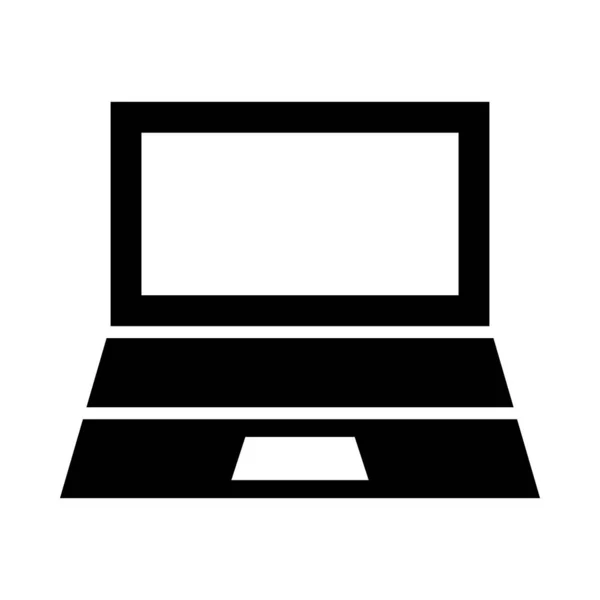 Notebook Unterstützung Vector Glyph Icon Für Den Persönlichen Und Kommerziellen — Stockvektor