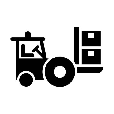 Kişisel ve Ticari Kullanım İçin Yükleyici Vektör Kabartma Simgesi