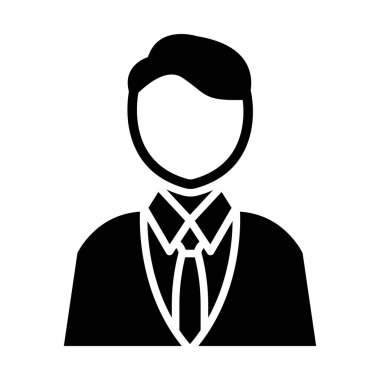 Kişisel ve Ticari Kullanım için Avatar Vektör Kabartma Simgesi