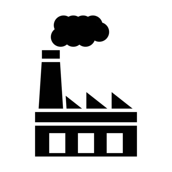 Industry Vector Glyph Icon Für Den Persönlichen Und Kommerziellen Gebrauch — Stockvektor