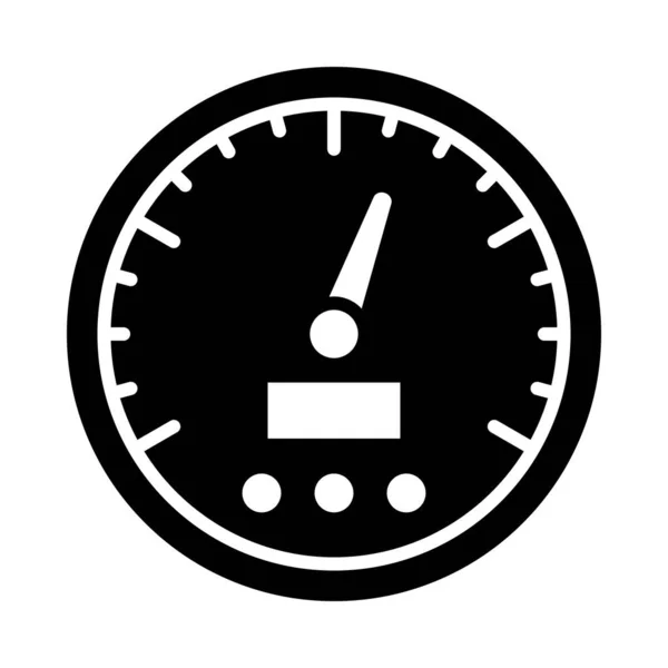 Tacho Vector Glyph Icon Für Den Persönlichen Und Kommerziellen Gebrauch — Stockvektor