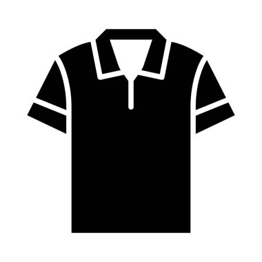 Kişisel ve ticari kullanım için gömlek vektörü kabartma simgesi