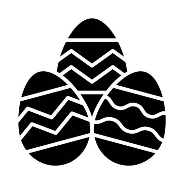 Kişisel ve ticari kullanım için Paskalya Vektörü Kabartma Simgesi