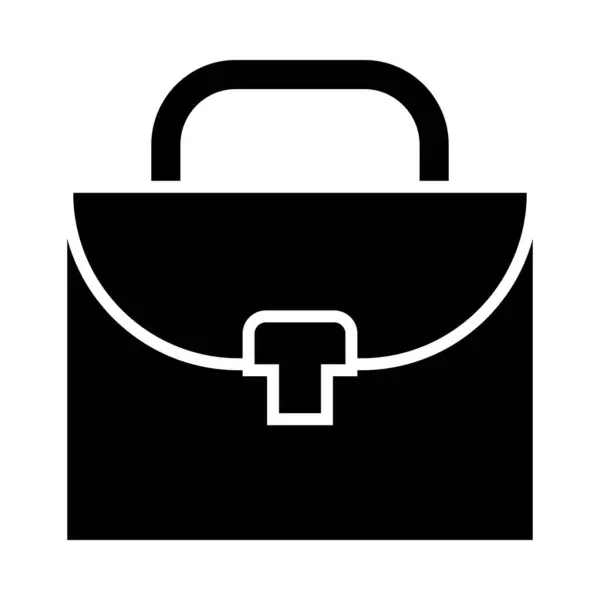 Aktentasche Vector Glyph Icon Für Den Persönlichen Und Kommerziellen Gebrauch — Stockvektor