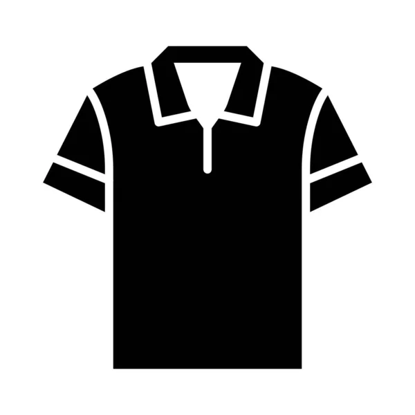 Camisa Vector Glyph Icon Para Uso Personal Comercial — Archivo Imágenes Vectoriales