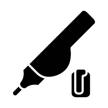 Kişisel ve Ticari Kullanım İçin Düzeltici Vektör Glyph Simgesi