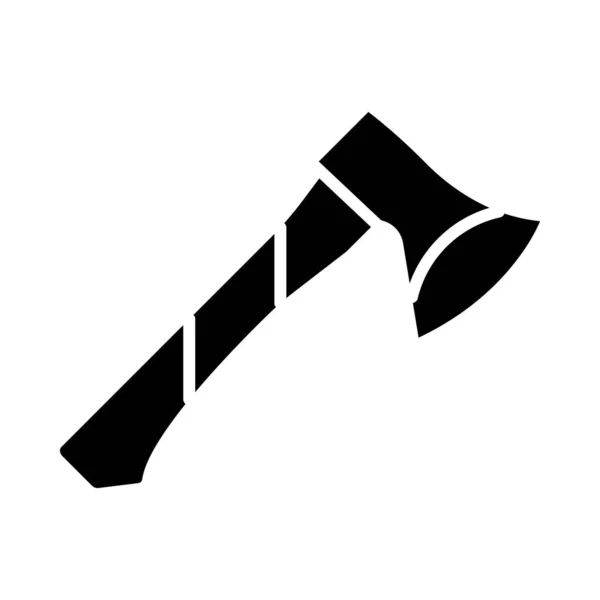 Axe Vector Glyph Icon Personal Commercial Use — Stock Vector