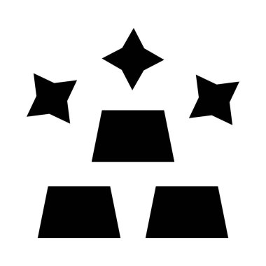 Kişisel ve ticari kullanım için Altın Gelirli Vektör Kabartma Simgesi