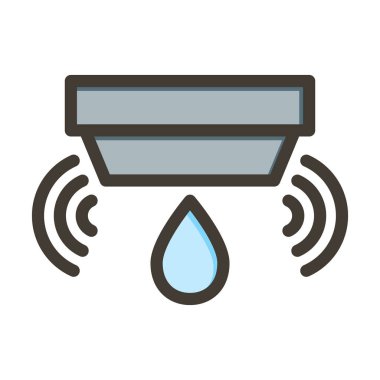 Kişisel ve ticari kullanım için Renk Simgesi Doldurulmuş Tarayıcı Kalın Çizgisini Sel Tuzağı ile Doldur