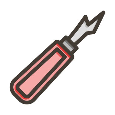 Karındeşen Kalın Çizgisi Renk Simgesi Kişisel ve Ticari Kullanım İçin