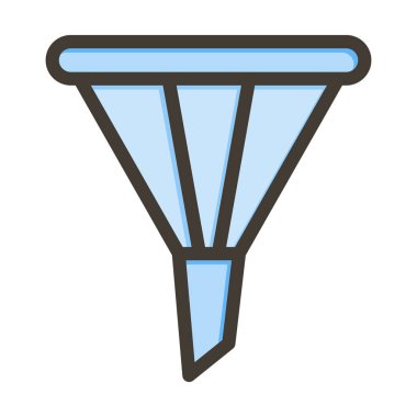 Huni Vektör Kalın Çizgisi Kişisel ve Ticari Kullanım için Renk Simgesi Dolduruldu