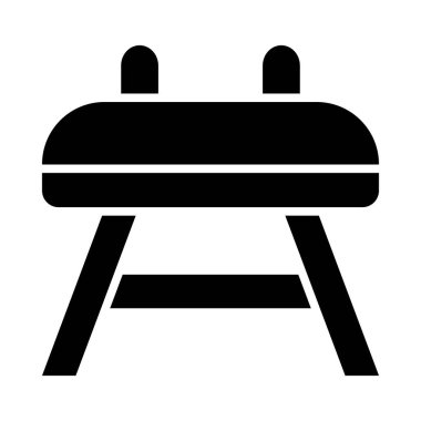 Kişisel ve ticari kullanım için At Vektörü Kabartma Simgesi