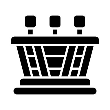 Kişisel ve ticari kullanım için Maracana Vektör Kabartma Simgesi