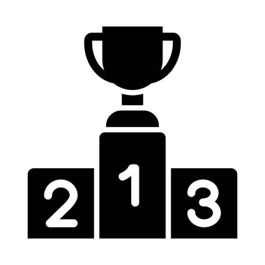 Kişisel ve ticari kullanım için Podyum Vektör Sembolü